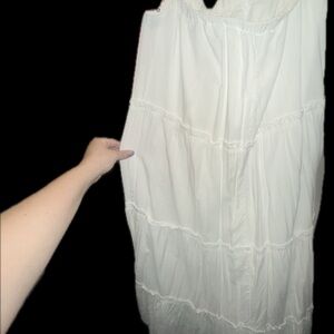 Elegant White Maxi Skirt